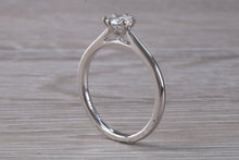 Load image into Gallery viewer, Simple and Elegant Certified Diamond set Platinum Solitaire