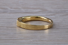 Load image into Gallery viewer, Emerald cut Diamond set 18ct Yellow Gold Ring