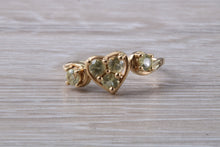 Load image into Gallery viewer, Brazilian Chrysoberyl set Yellow Gold Ring