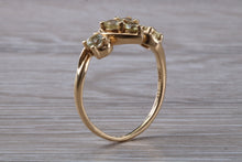 Load image into Gallery viewer, Brazilian Chrysoberyl set Yellow Gold Ring