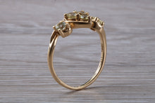 Load image into Gallery viewer, Brazilian Chrysoberyl set Yellow Gold Ring