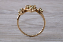 Load image into Gallery viewer, Brazilian Chrysoberyl set Yellow Gold Ring