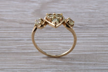 Load image into Gallery viewer, Brazilian Chrysoberyl set Yellow Gold Ring