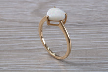 Load image into Gallery viewer, Heart Shaped Opal set Yellow Gold Ring
