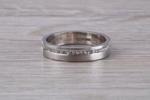 Load image into Gallery viewer, Half Circle Princess cut Diamonds set in 18ct White Gold