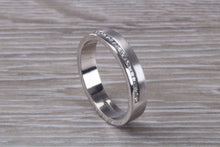 Load image into Gallery viewer, Half Circle Princess cut Diamonds set in 18ct White Gold