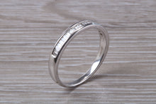 Load image into Gallery viewer, Traditional Baguette cut Diamond Eternity Ring