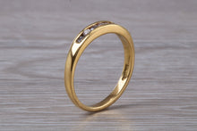 Load image into Gallery viewer, Traditional Diamond set 18ct Yellow Gold Eternity Ring
