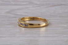 Load image into Gallery viewer, Traditional Diamond set 18ct Yellow Gold Eternity Ring