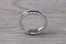 Load image into Gallery viewer, Very Dressy Double Full Circle Diamond set Band