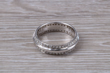 Load image into Gallery viewer, Very Dressy Double Full Circle Diamond set Band