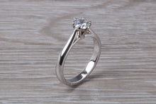 Load image into Gallery viewer, Simple Classic Six Claw Diamond set Platinum Solitaire