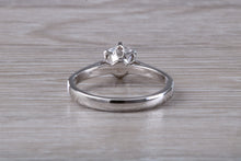 Load image into Gallery viewer, D Internally Flawless Half carat Diamond set Tulip Flower solitaire