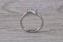 Load image into Gallery viewer, Half carat Oval cut Diamond set Platinum solitaire