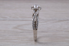 Load image into Gallery viewer, Very Dressy and Moissanite Diamond Ring