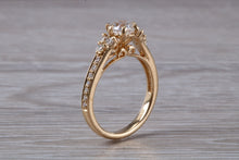 Load image into Gallery viewer, Art Deco Diamond Engagement ring, 1.00 carat Natural Certified Diamond
