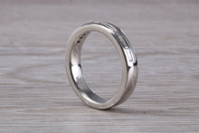 Load image into Gallery viewer, Chunky Diamond Band, Edge set with Baguette cut diamonds