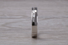 Load image into Gallery viewer, Chunky Diamond Band, Edge set with Baguette cut diamonds