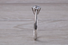 Load image into Gallery viewer, Classic six claw Diamond set Platinum Solitaire