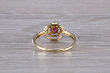 Load image into Gallery viewer, Dainty Round cut Ruby Ring
