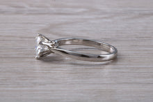 Load image into Gallery viewer, One carat Moissanite Diamond set in a Six Claw Solitaire
