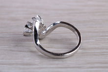 Load image into Gallery viewer, Two Half carat Moissanite Diamond Statement Ring