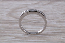 Load image into Gallery viewer, Round cut Diamond set 18ct White Gold Ring
