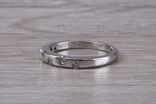 Load image into Gallery viewer, Round cut Diamond set 18ct White Gold Ring