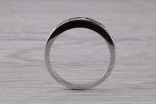 Load image into Gallery viewer, Traditional Half carat Baguette and Round cut Diamond Band