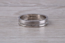Load image into Gallery viewer, Half Circle Princess cut Diamonds set in 18ct White Gold