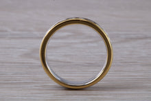 Load image into Gallery viewer, 5 mm Wide Two Tone 18ct Gold Diamond set Band