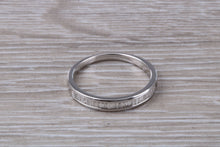 Load image into Gallery viewer, Traditional Baguette cut Diamond Eternity Ring