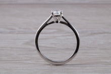 Load image into Gallery viewer, Classic Half carat D VS 1 graded natural certified Diamond set Platinum Solitaire, GIA Certified