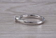 Load image into Gallery viewer, Petite and Simple Round cut Diamond Solitaire