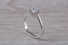 Load image into Gallery viewer, D Internally Flawless Half carat Diamond set Tulip Flower solitaire