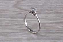 Load image into Gallery viewer, Classic six claw Certified Diamond Solitaire