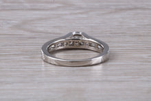 Load image into Gallery viewer, Dressy Diamond set Platinum Engagement Ring