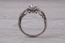 Load image into Gallery viewer, Very Dressy and Moissanite Diamond Ring