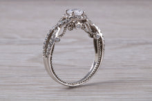 Load image into Gallery viewer, Very Dressy and Moissanite Diamond Ring