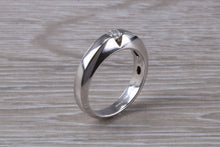 Load image into Gallery viewer, Chunky Diamond set 18ct White Gold Ring