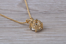Load image into Gallery viewer, Two carat Moissanite Diamond Solitaire Necklace