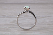 Load image into Gallery viewer, Round shape Opal set White Gold Ring