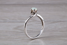 Load image into Gallery viewer, Round shape Opal set White Gold Ring