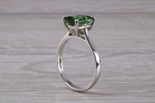 Load image into Gallery viewer, 1.50 carat Stunning Emerald Cut Green Tourmaline Ring