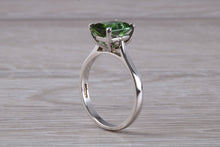 Load image into Gallery viewer, 1.50 carat Stunning Emerald Cut Green Tourmaline Ring