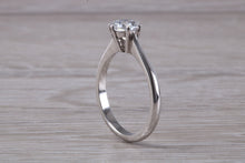 Load image into Gallery viewer, Classic six claw Diamond set Platinum Solitaire