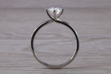 Load image into Gallery viewer, Twist Crossover Solitaire set with One carat Moissanite Diamond