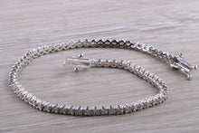 Load image into Gallery viewer, Two carat Diamond set 18ct White Gold Tennis bracelet