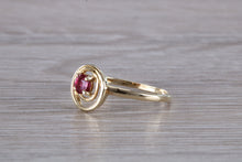 Load image into Gallery viewer, Dainty Round cut Ruby Ring
