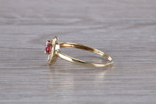 Load image into Gallery viewer, Dainty Round cut Ruby Ring
